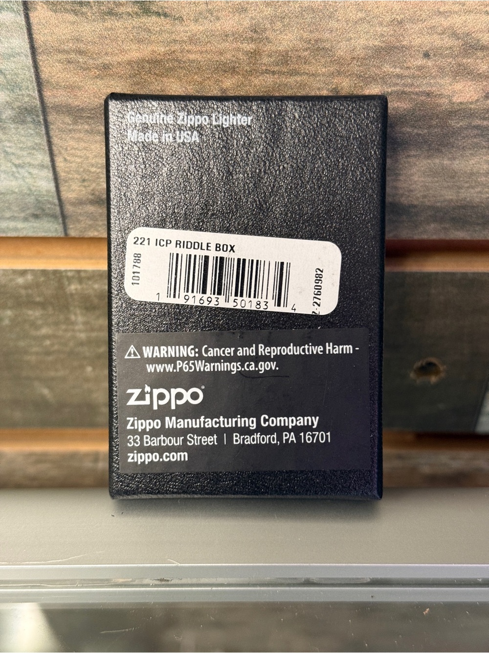 Zippo ICP Riddle Box - Picture 2 of 2